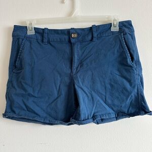 AEO Twill Midi Shorts